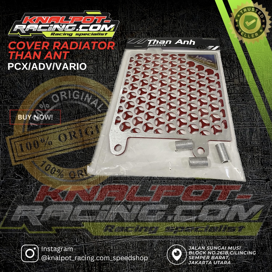 COVER RADIATOR THAN ANT RED PCX/ADV/VARIO